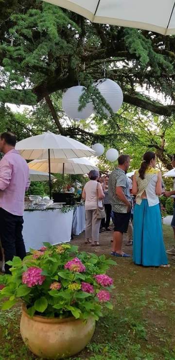 Garden Party for the music festival in Castres